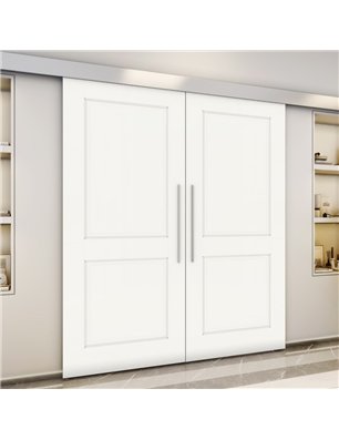 Holzschiebetür Eco-Line - Weiss  Model 4023-3