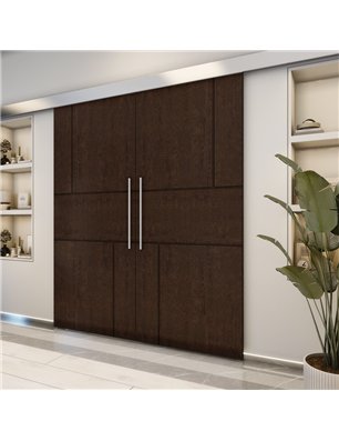 Holzschiebetür Eco-Line - Wenge  Model 4027-2