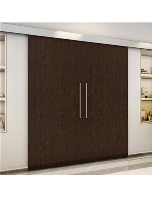 Holzschiebetür Eco-Line - Wenge  Model 4043-3
