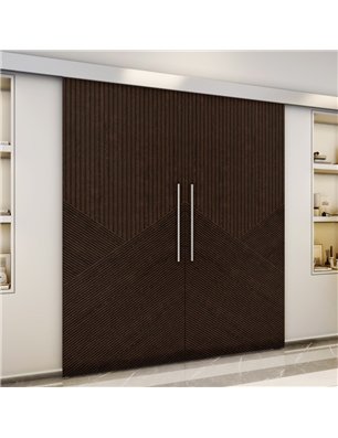 Holzschiebetür Eco-Line - Wenge  Model 4044-3