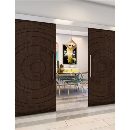 Holzschiebetür Eco-Line - Wenge Model 4046