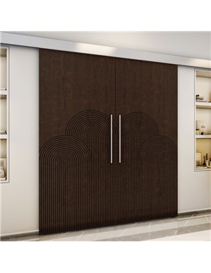 Holzschiebetür Eco-Line - Wenge  Model 4057-3