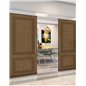 Holzschiebetür Eco-Line - Nussbaum Model 4004 Holzschiebetür Eco-Line - Nussbaum Model 4004