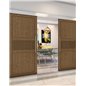 Holzschiebetür Eco-Line - Nussbaum Model 4042 Holzschiebetür Eco-Line - Nussbaum Model 4042