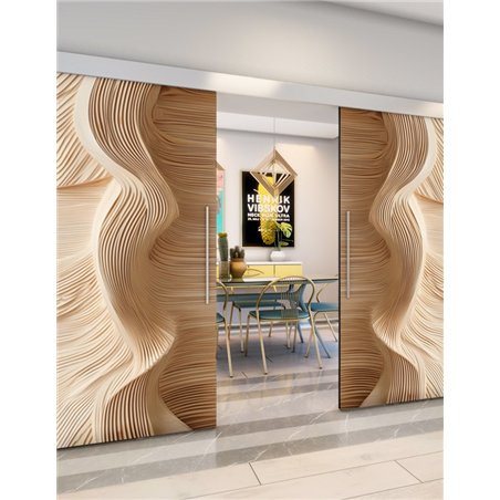 Holzschiebetür Eco-Line - Holzkunst Model 4003