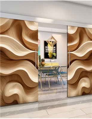 Holzschiebetür Eco-Line - Holzkunst Model 4008