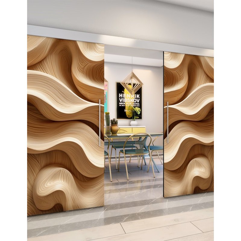 Holzschiebetür Eco-Line - Holzkunst Model 4008 Holzschiebetür Eco-Line - Holzkunst Model 4008