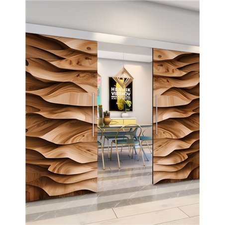 Holzschiebetür Eco-Line - Holzkunst Model 4011
