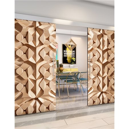 Holzschiebetür Eco-Line - Holzkunst Model 4023