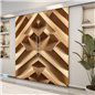 Holzschiebetür Eco-Line - Holzkunst Model 4025 Holzschiebetür Eco-Line - Holzkunst Model 4025