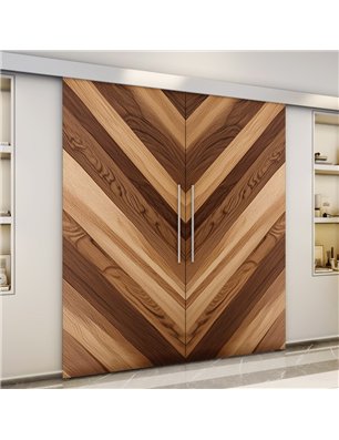 Holzschiebetür Eco-Line - Holzkunst  Model 4038-3