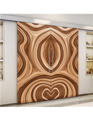 Holzschiebetür Eco-Line - Holzkunst  Model 4047-3