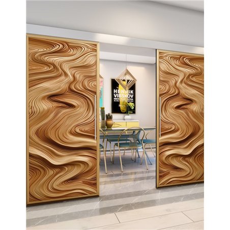 Holzschiebetür Eco-Line - Holzkunst Model 4052