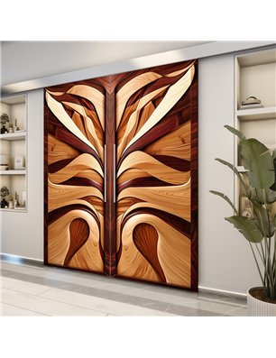 Holzschiebetür Eco-Line - Holzkunst  Model 4054-2