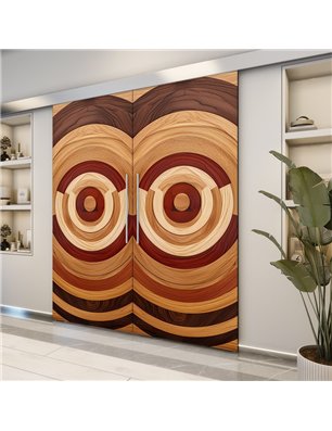 Holzschiebetür Eco-Line - Holzkunst  Model 4056-2
