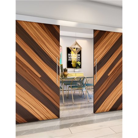 Holzschiebetür Eco-Line - Holzkunst Model 4058