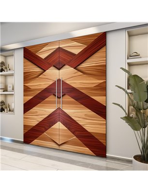 Holzschiebetür Eco-Line - Holzkunst  Model 4060-2