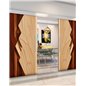 Holzschiebetür Eco-Line - Holzkunst Model 4064 Holzschiebetür Eco-Line - Holzkunst Model 4064