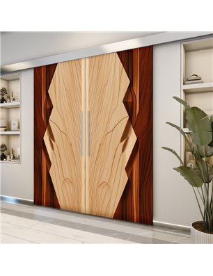 Holzschiebetür Eco-Line - Holzkunst  Model 4064-2