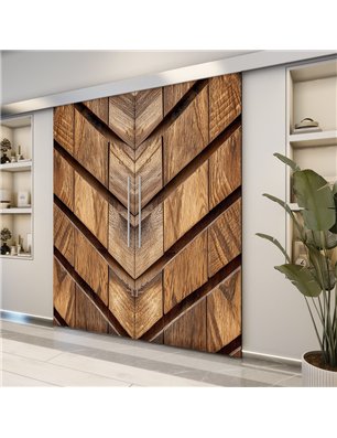 Holzschiebetür Eco-Line - Holzkunst  Model 4067-2