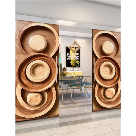 Holzschiebetür Eco-Line - Holzkunst Model 4070