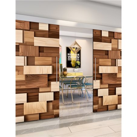 Holzschiebetür Eco-Line - Holzkunst Model 4071