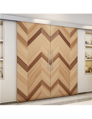 Holzschiebetür Eco-Line - Holzkunst  Model 4074-3