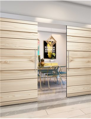 Holzschiebetür Eco-Line - Holzkunst Model 4088