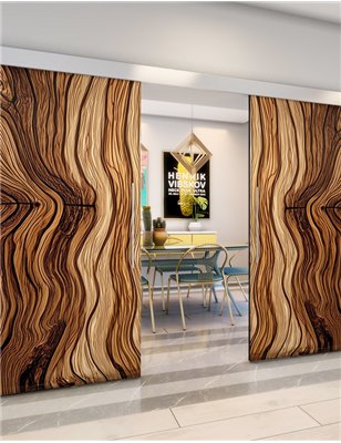 Holzschiebetür Eco-Line - Holzkunst Model 4092