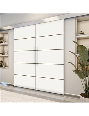 Holzschiebetür Eco-Line - Design-Linien  Model 4003-2