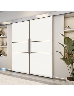 Holzschiebetür Eco-Line - Design-Linien  Model 4035-2