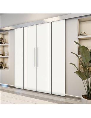 Holzschiebetür Eco-Line - Design-Linien  Model 4048-2