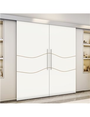 Holzschiebetür Eco-Line - Design-Linien  Model 4058-3