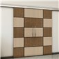 Holzschiebetür Slim-Line - Holz-Mix Model 4029 Holzschiebetür Slim-Line - Holz-Mix Model 4029