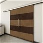 Holzschiebetür Slim-Line - Holz-Mix Model 4066 Holzschiebetür Slim-Line - Holz-Mix Model 4066