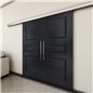 Holzschiebetür Slim-Line - Schwarz Model 4021 Holzschiebetür Slim-Line - Schwarz Model 4021