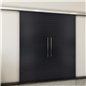 Holzschiebetür Slim-Line - Schwarz Model 4050 Holzschiebetür Slim-Line - Schwarz Model 4050