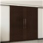 Holzschiebetür Slim-Line - Wenge Model 4001 Holzschiebetür Slim-Line - Wenge Model 4001