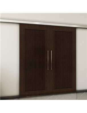 Holzschiebetür Slim-Line - Wenge  Model 4005-2
