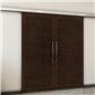 Holzschiebetür Slim-Line - Wenge Model 4015 Holzschiebetür Slim-Line - Wenge Model 4015