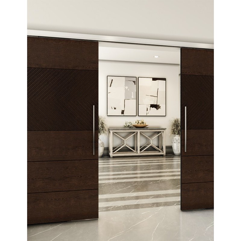 Holzschiebetür Slim-Line - Wenge Model 4020 Holzschiebetür Slim-Line - Wenge Model 4020