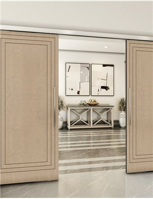 Holzschiebetür Slim-Line - Eiche Model 4041