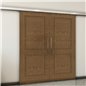 Holzschiebetür Slim-Line - Nussbaum Model 4023 Holzschiebetür Slim-Line - Nussbaum Model 4023