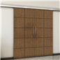 Holzschiebetür Slim-Line - Nussbaum Model 4029 Holzschiebetür Slim-Line - Nussbaum Model 4029