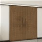 Holzschiebetür Slim-Line - Nussbaum Model 4078 Holzschiebetür Slim-Line - Nussbaum Model 4078