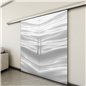Holzschiebetür Slim-Line - Weiss 3D Model 4003 Holzschiebetür Slim-Line - Weiss 3D Model 4003