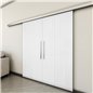 Holzschiebetür Slim-Line - Weiss 3D Model 4005 Holzschiebetür Slim-Line - Weiss 3D Model 4005