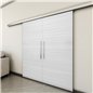 Holzschiebetür Slim-Line - Weiss 3D Model 4015 Holzschiebetür Slim-Line - Weiss 3D Model 4015