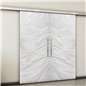 Holzschiebetür Slim-Line - Weiss 3D Model 4023 Holzschiebetür Slim-Line - Weiss 3D Model 4023