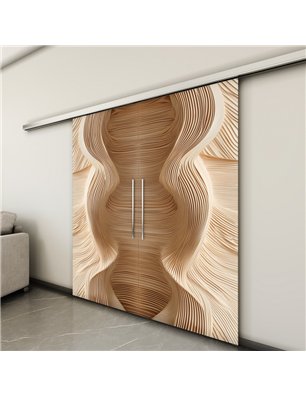 Holzschiebetür Slim-Line - Holzkunst  Model 4003-3